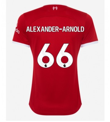 Liverpool Alexander-Arnold #66 Hjemmebanetrøje Dame 2023-24 Kort ærmer